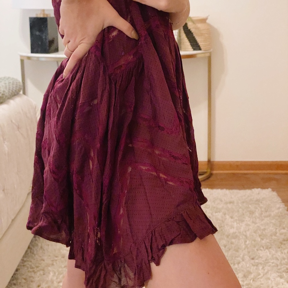 Free People Trapeze Mini Dress